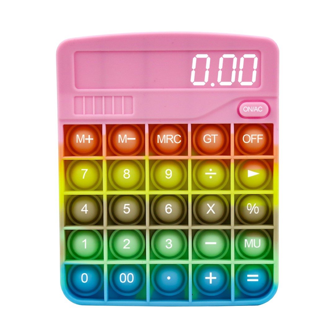 Pop It Fidget Toy - Calculator Shape 3