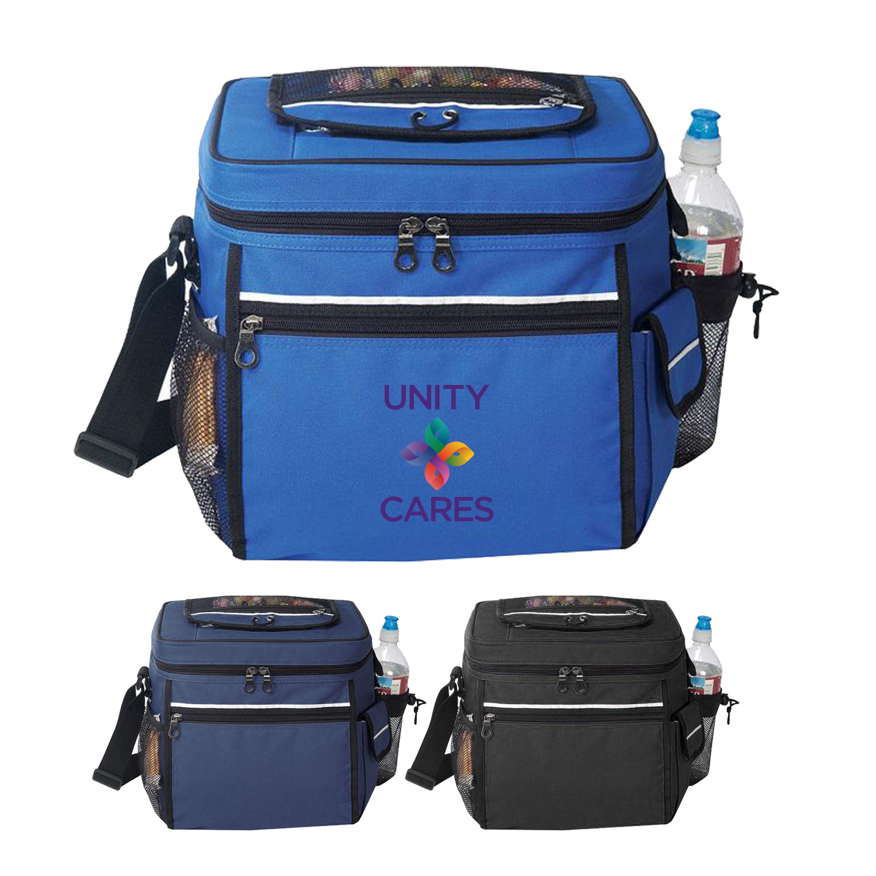 24 Pack Cooler with Easy Top Access and Cell Phone Pocket 4