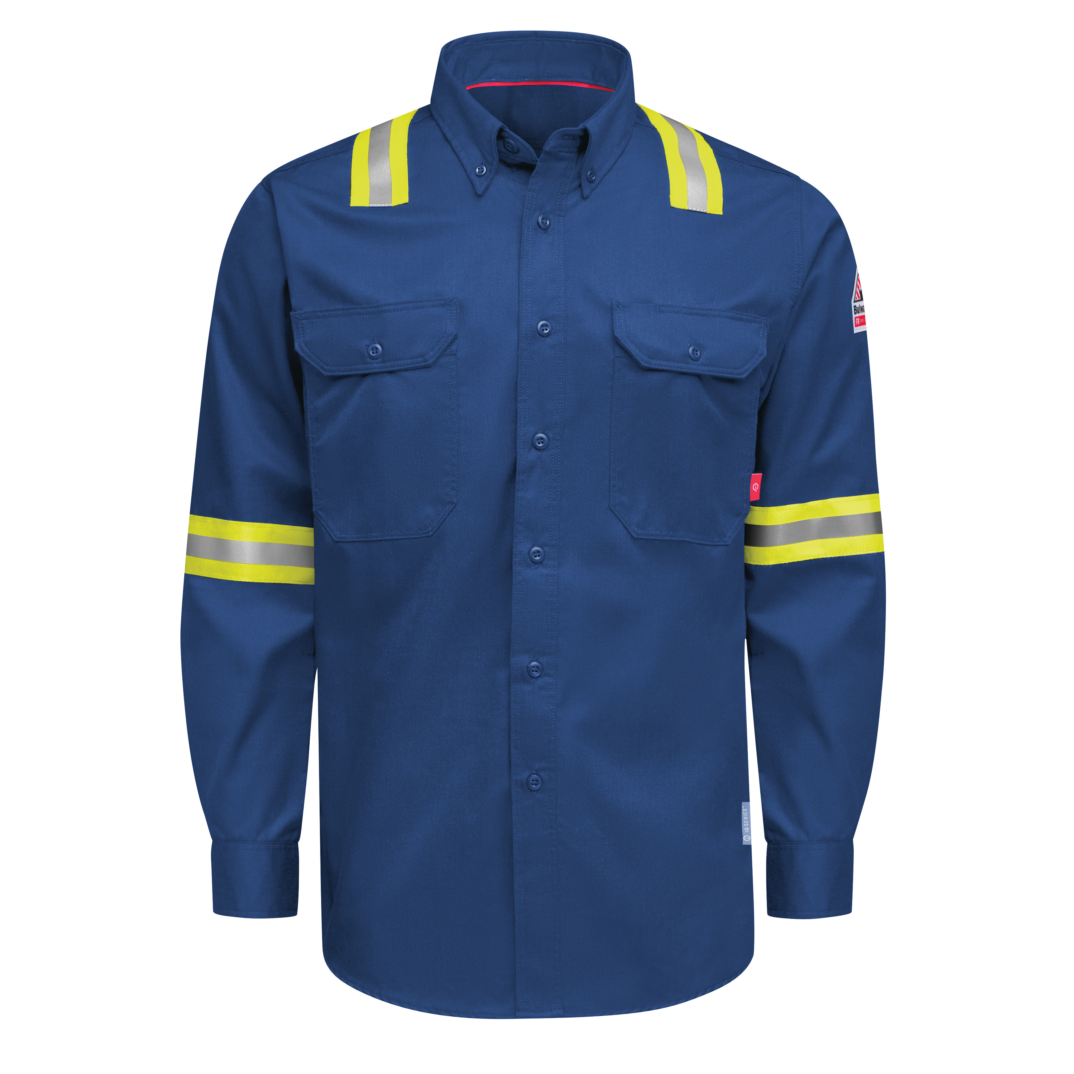 Bulwark® iQ Series Men's Enhanced-Vis Midweight Comfort Woven Shirt 2