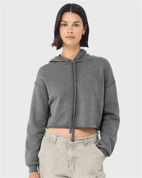 Women's Crop Hoodie Sweatshirt - 7502 58