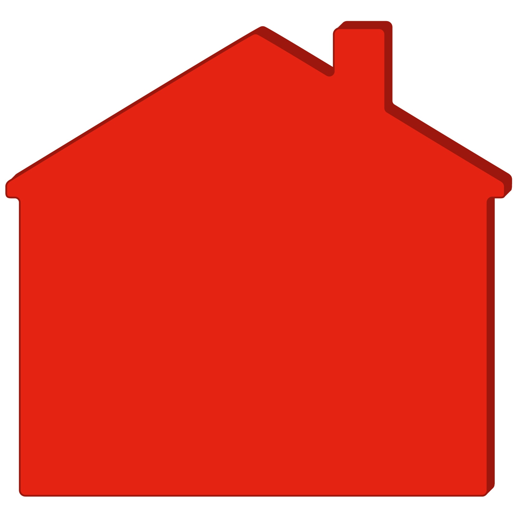 House Shape Coaster 16