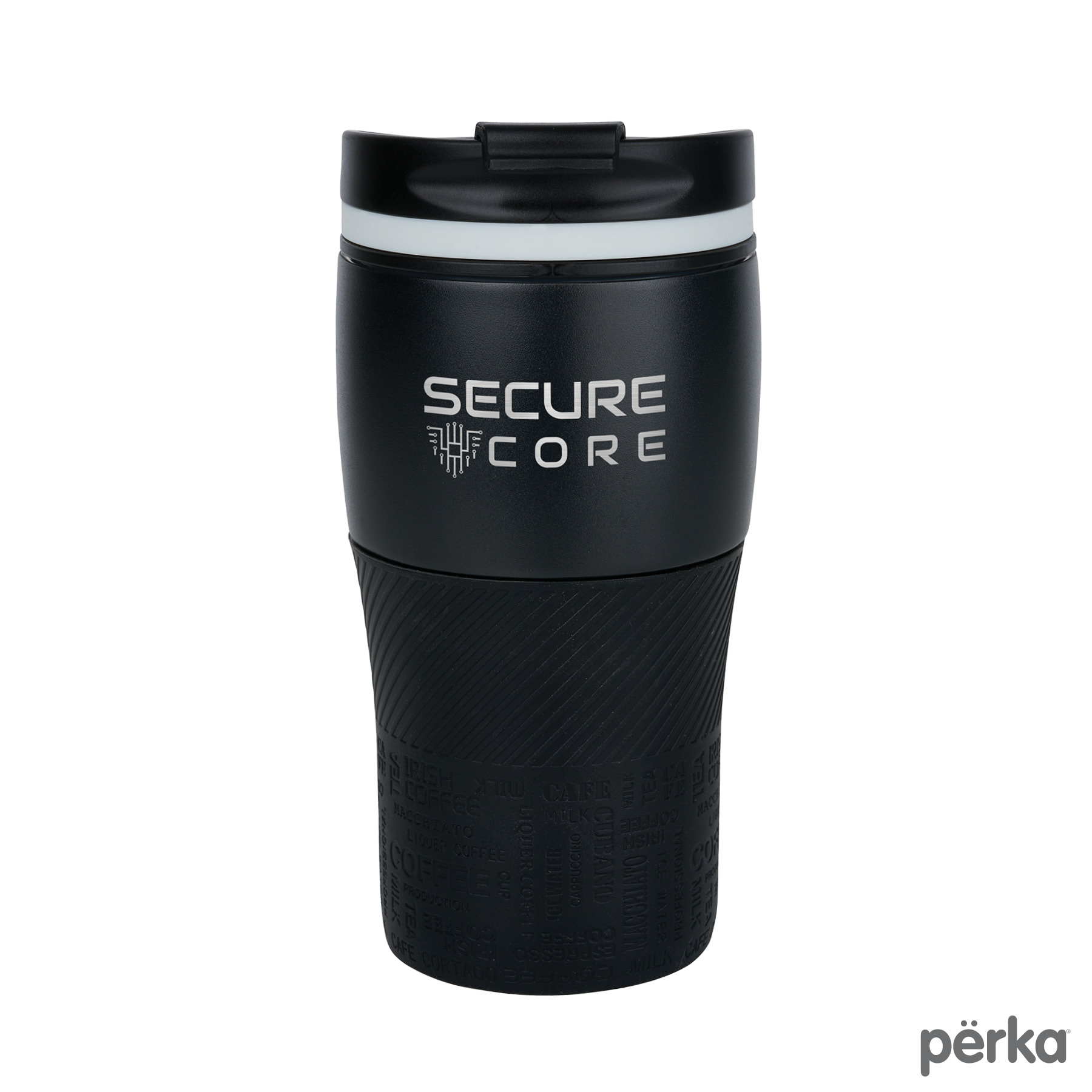 Perka® Cortado 12 oz. Double Wall Recycled Stainless Steel Coffee Tumbler 28