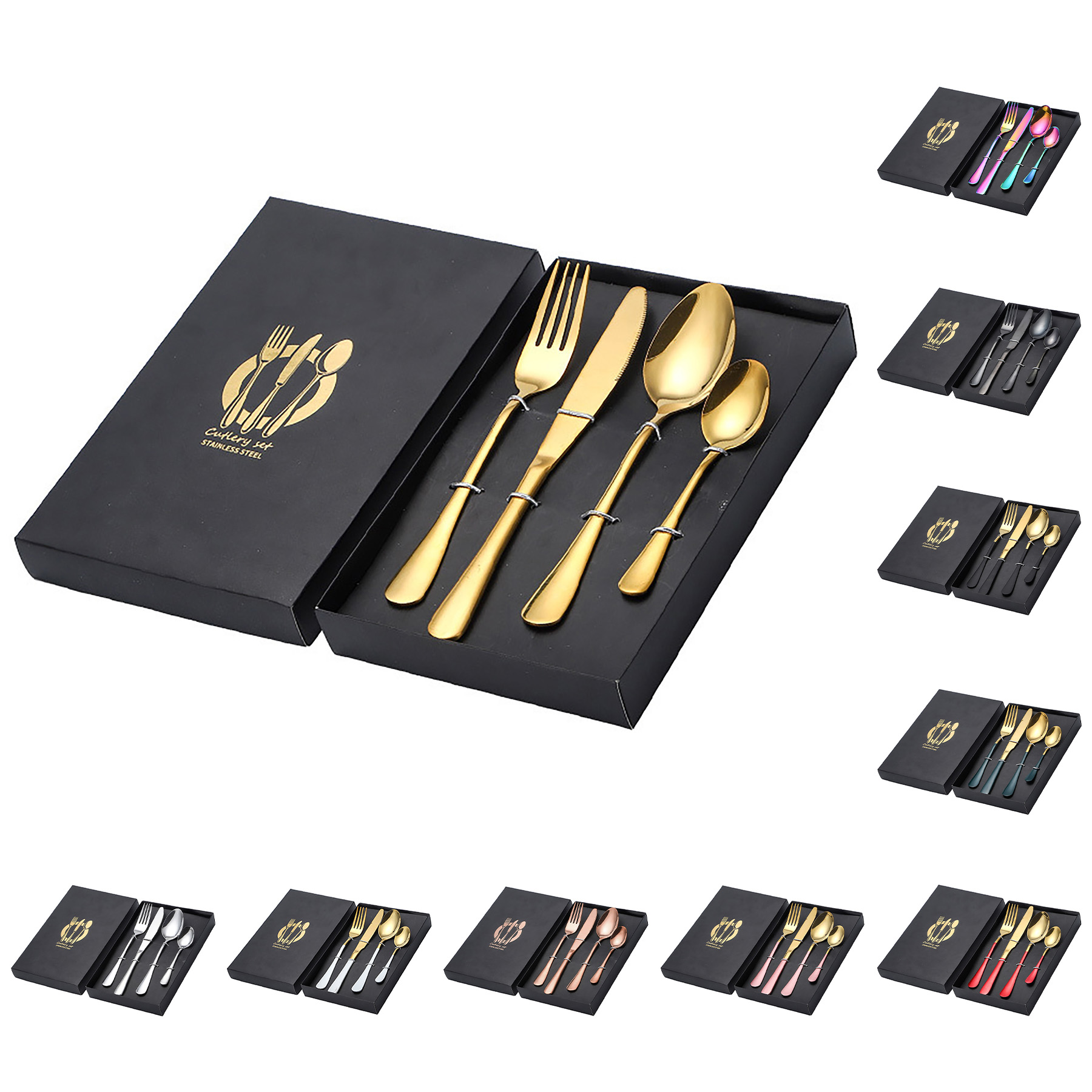 4 Piece Stainless Steel Cutlery Set 1