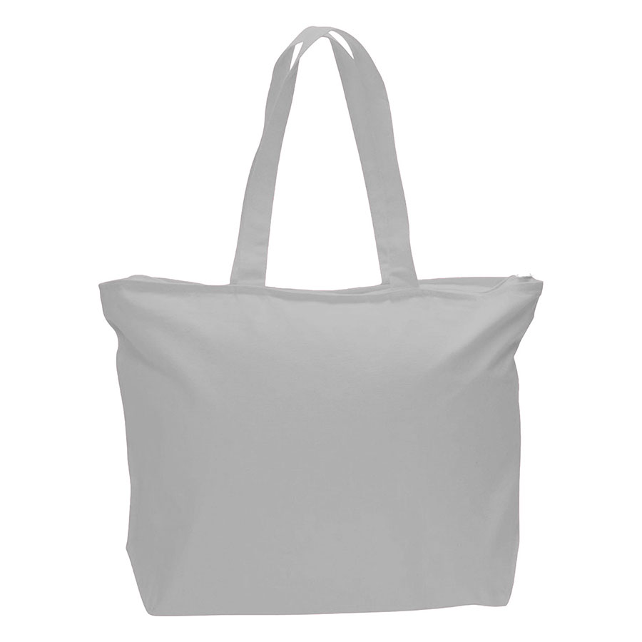 12 oz Cotton Canvas Large Tote Bag - 23"W x 17"H x 6"D x 12