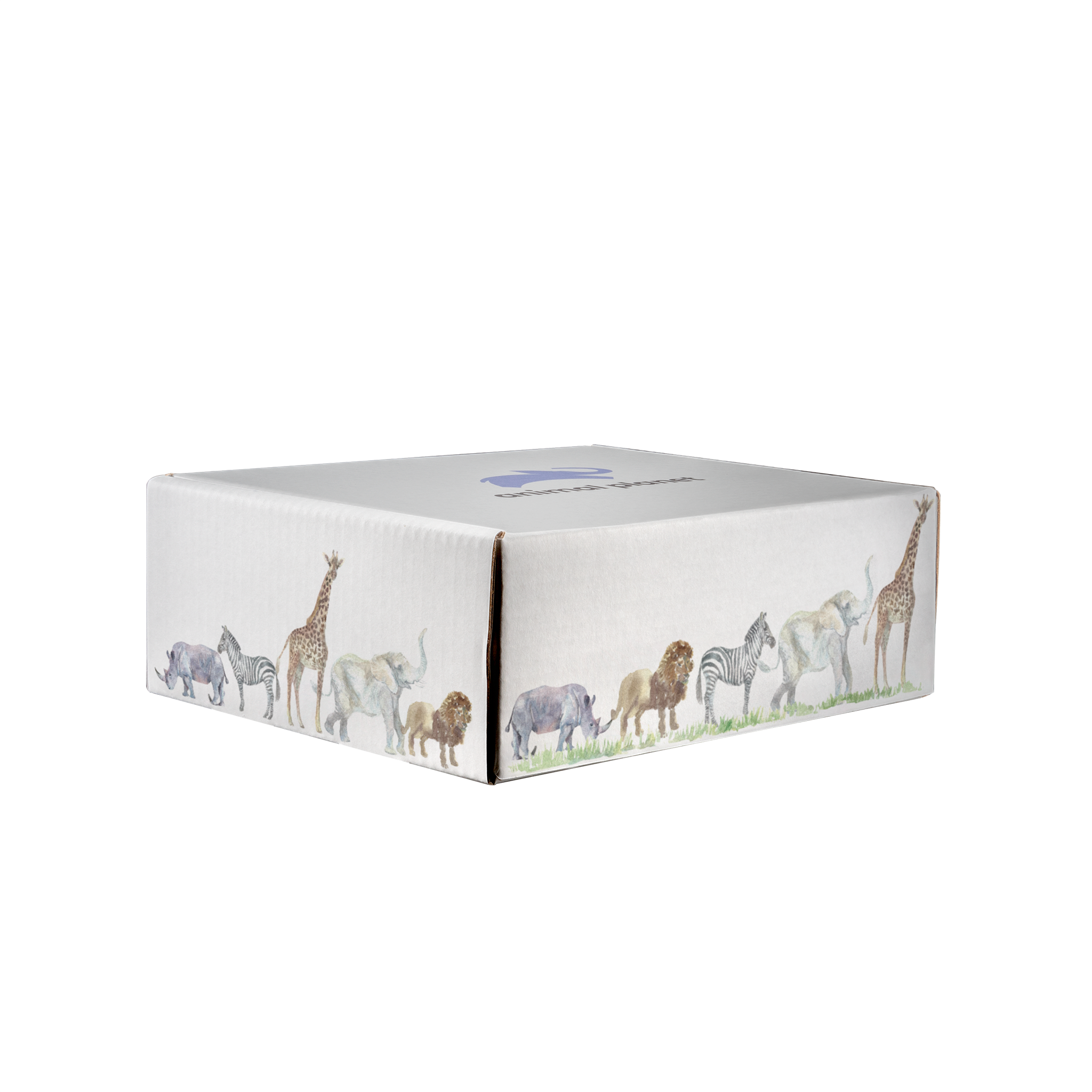 Mailing Box, B-Flute11" x 9" x 4" - White - E - 396 sq in 3