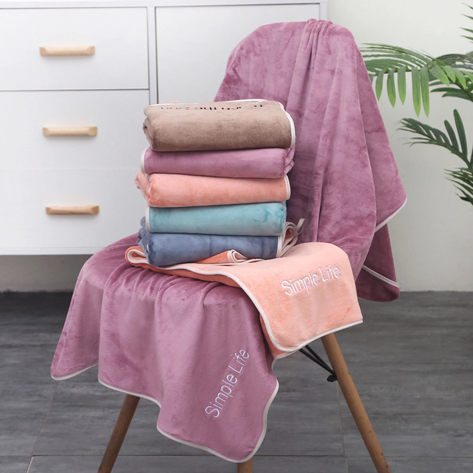 Coral Fleece Towel 1