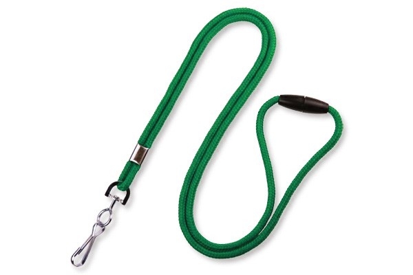 1/8" Round Braid Lanyard with Breakaway (J-Hook) 27