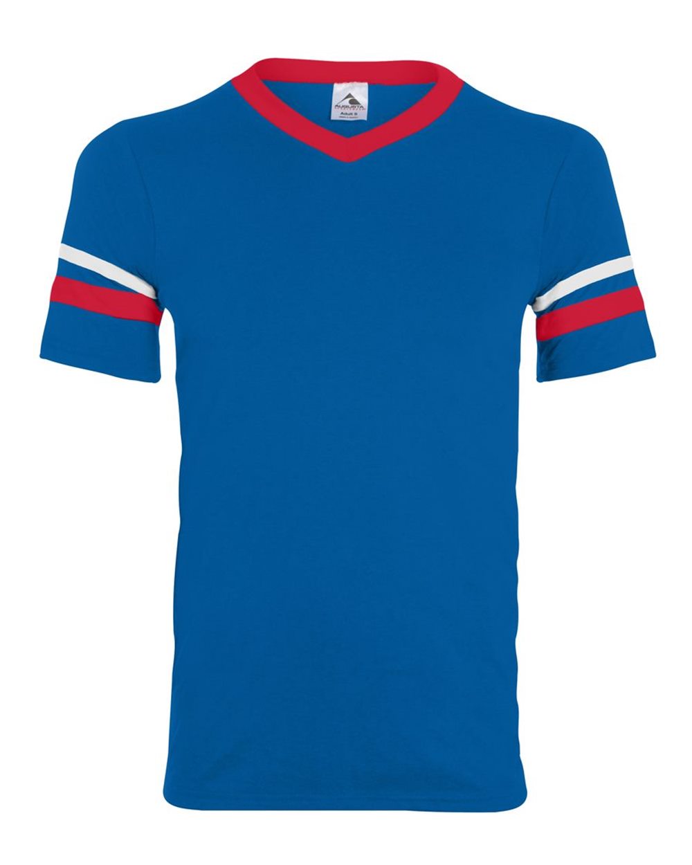 Youth V-Neck Jersey with Striped Sleeves - 361 53