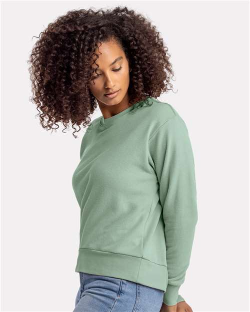 Women's Laguna Sueded Crewneck Sweatshirt - 9084 37