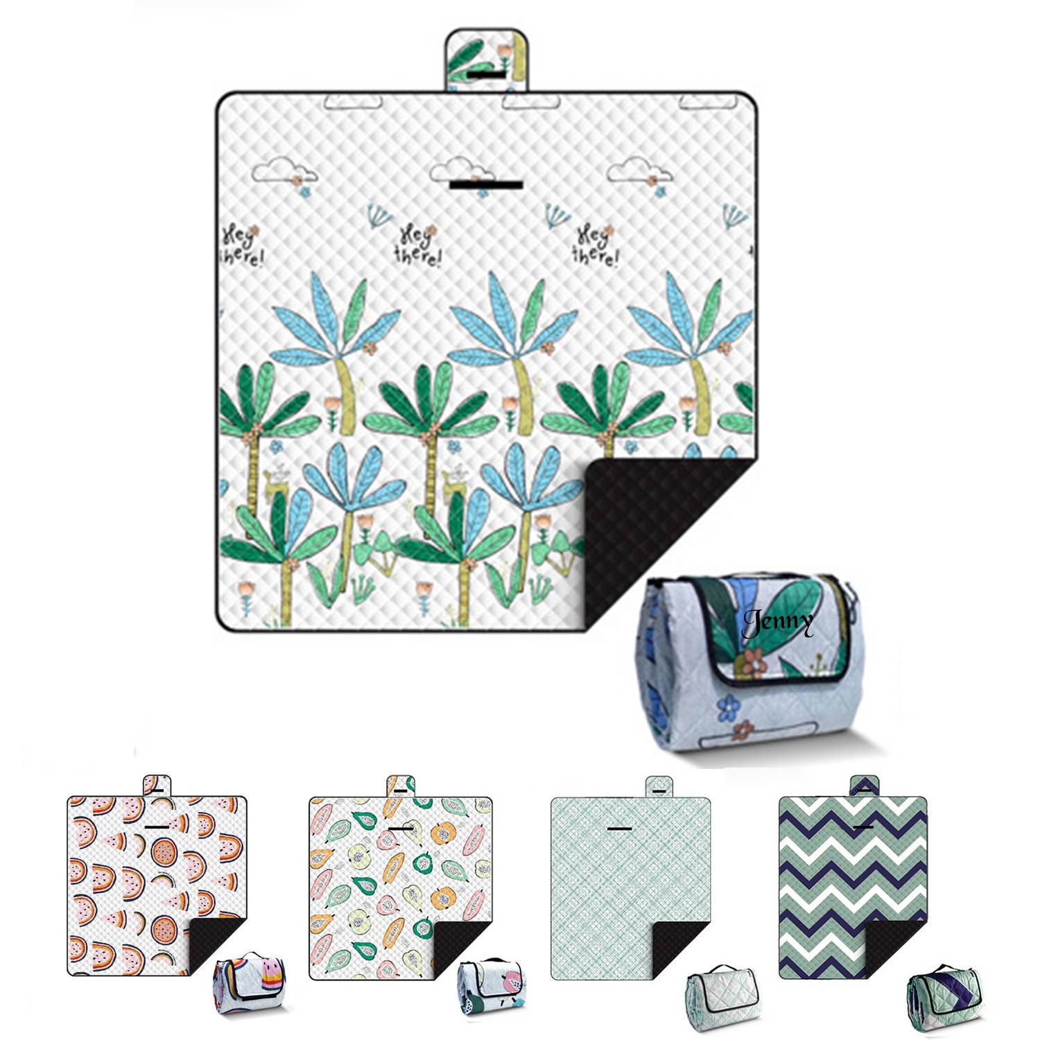 Pocket Folding Outdoor Picnic Blanket 1