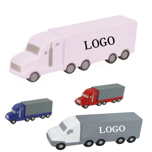 Pu Foam Truck Shape Stress Balls 2