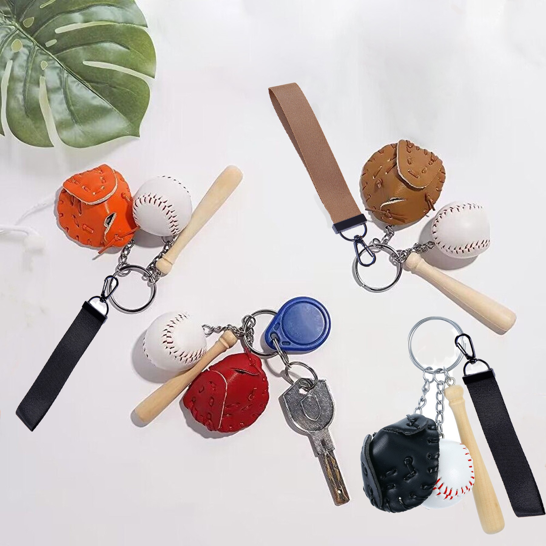 Mini Baseball Key Chain 3