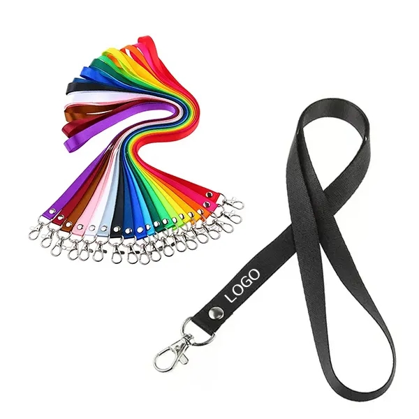 Metal Clip ID Badge Lanyard 19