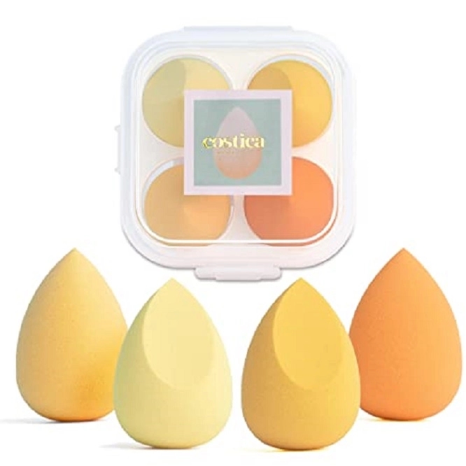 4 Pcs Makeup Sponges Blender Set 4