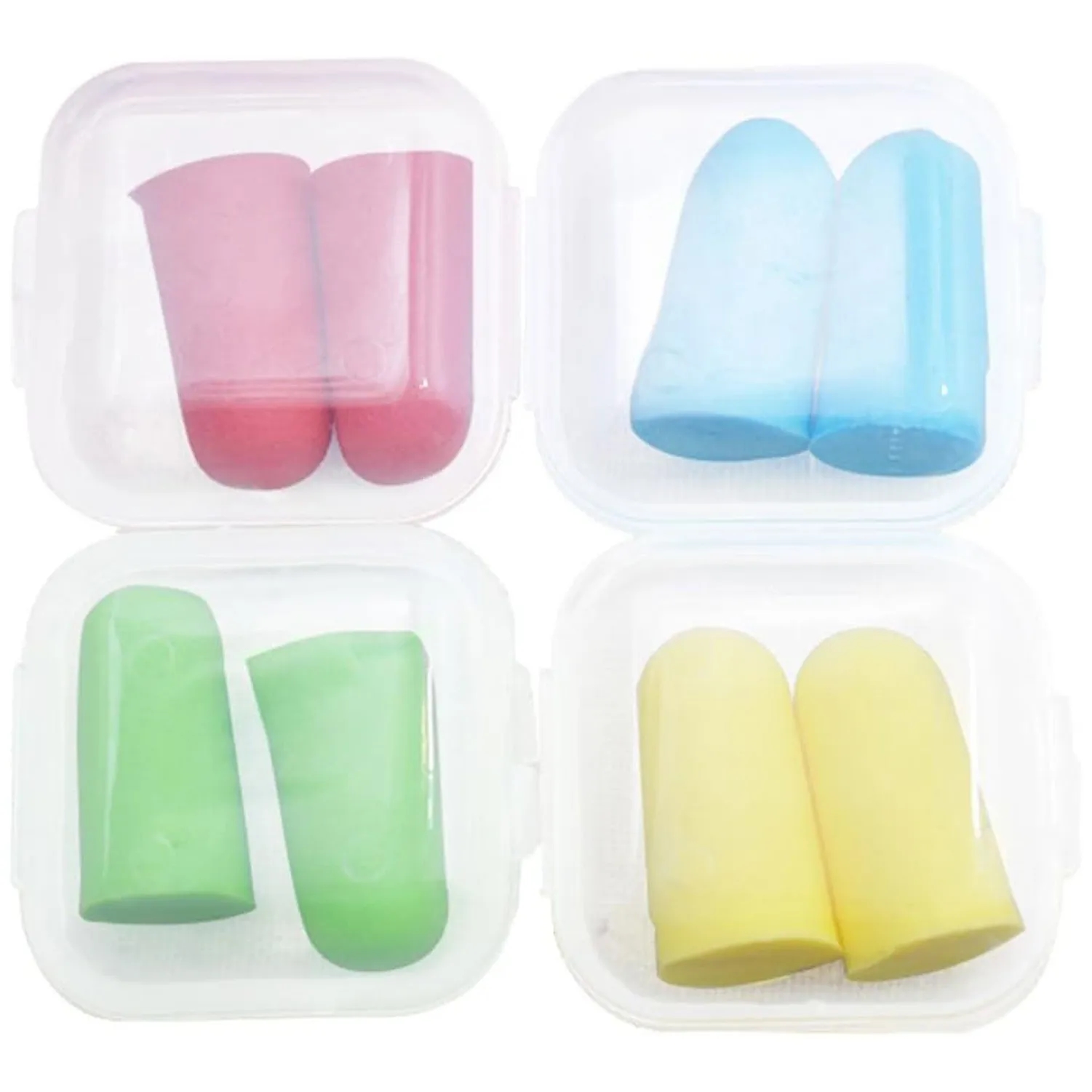 Soft Foam Earplugs in Reusable Case 2