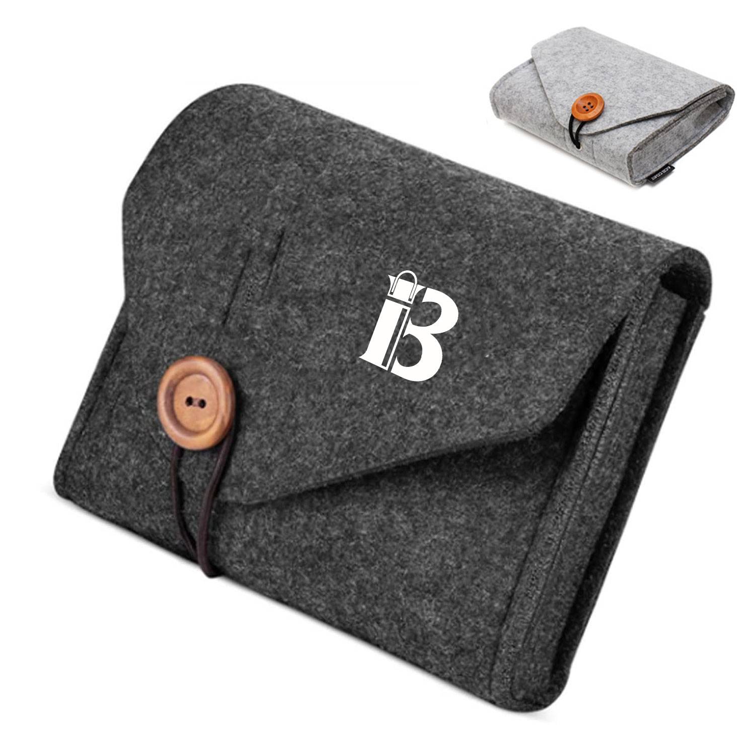 Portable Felt Power Adapter Storage BagProtective Case 3