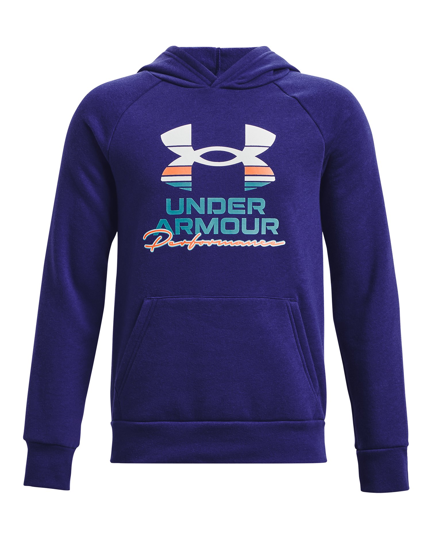 Boys' UA Rival Fleece Graphic Hoodie  1