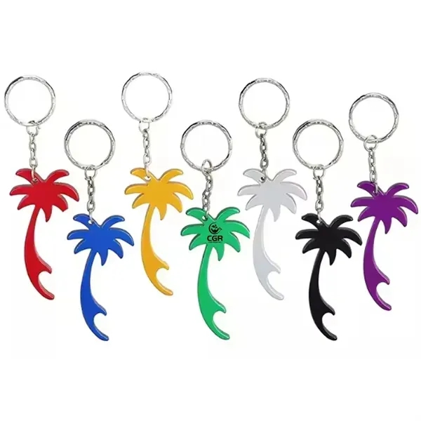Coconut Palm Tree Shaped Bottle Opener Key Holder 3