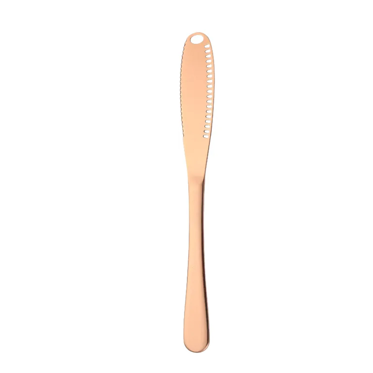 Stainless Steel Butter Knife with Serrated Edge 4