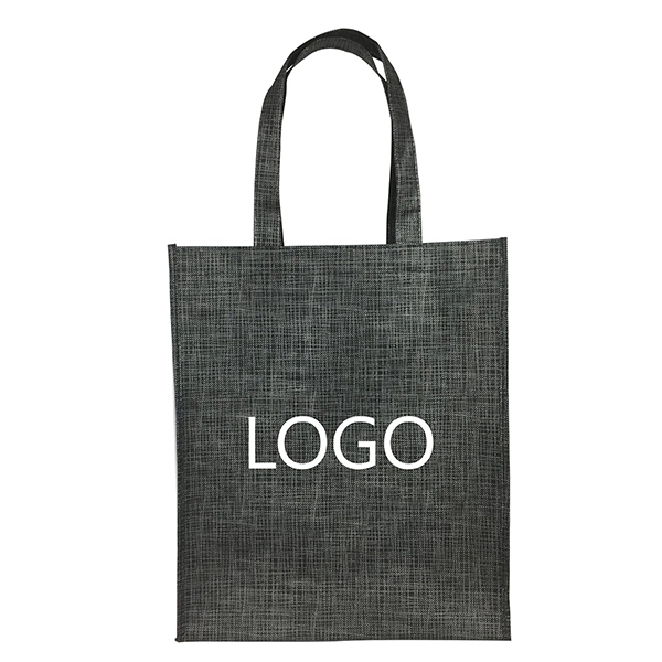 Custom Crosshatch Mini Non-Woven Tote Bags 2