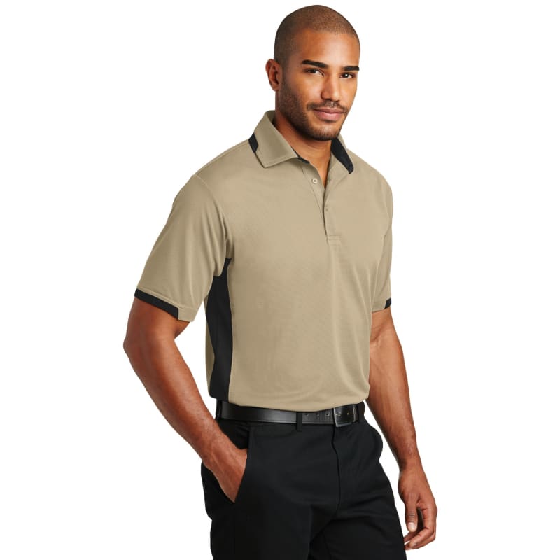 Port Authority Dry Zone Colorblock Ottoman Polo. 30