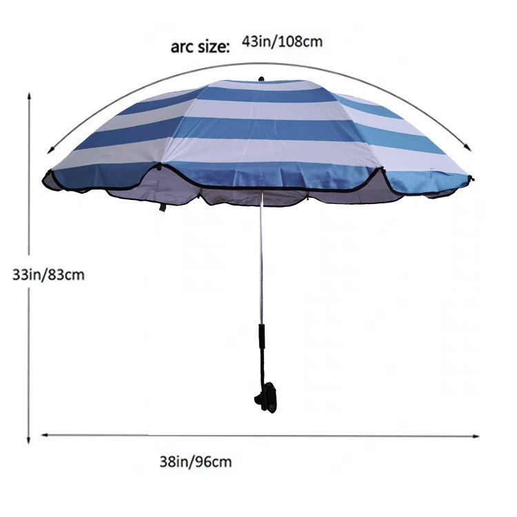 Chair Umbrella With Clamp 10