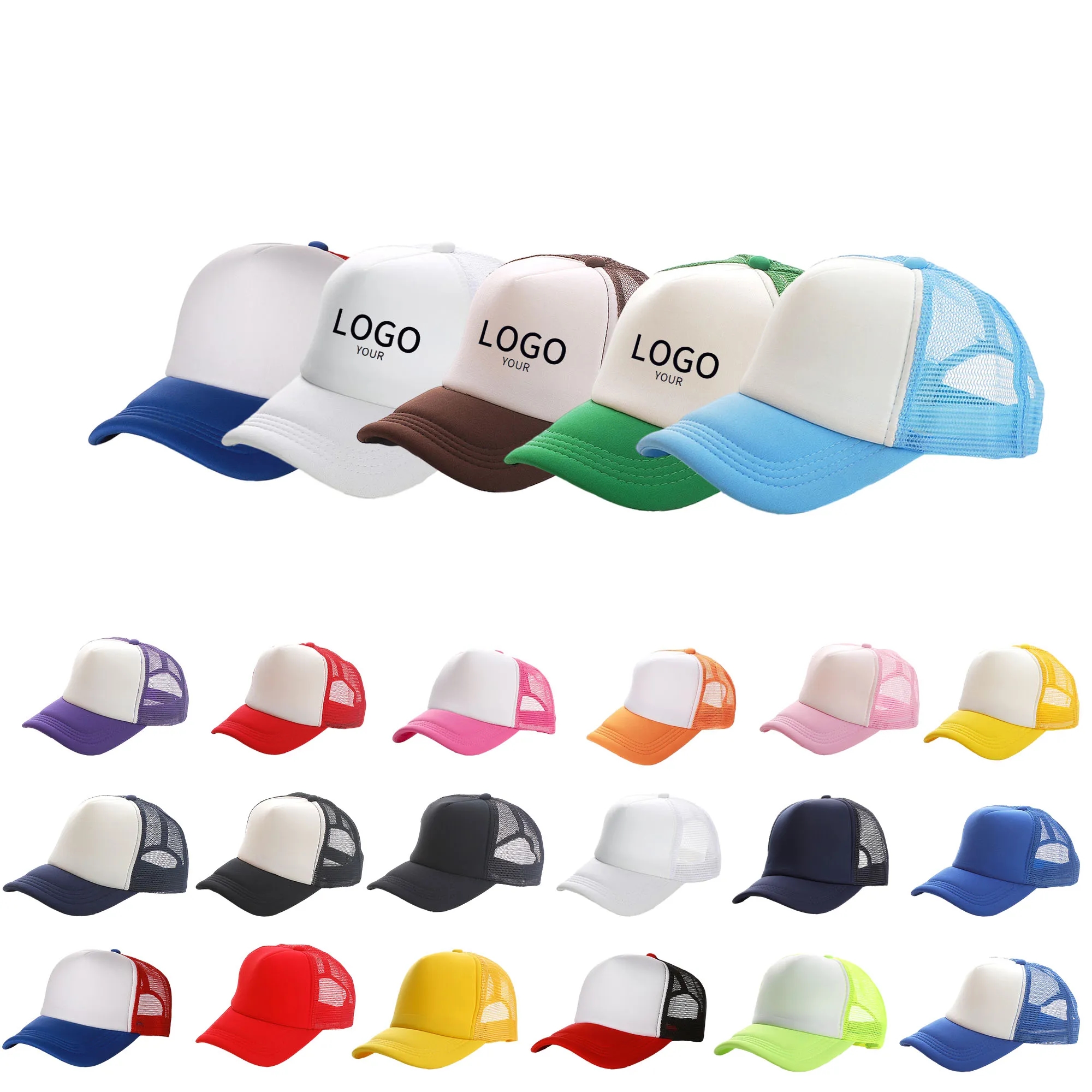 MOQ 100pcs Adjustable  Trucker Cap 3
