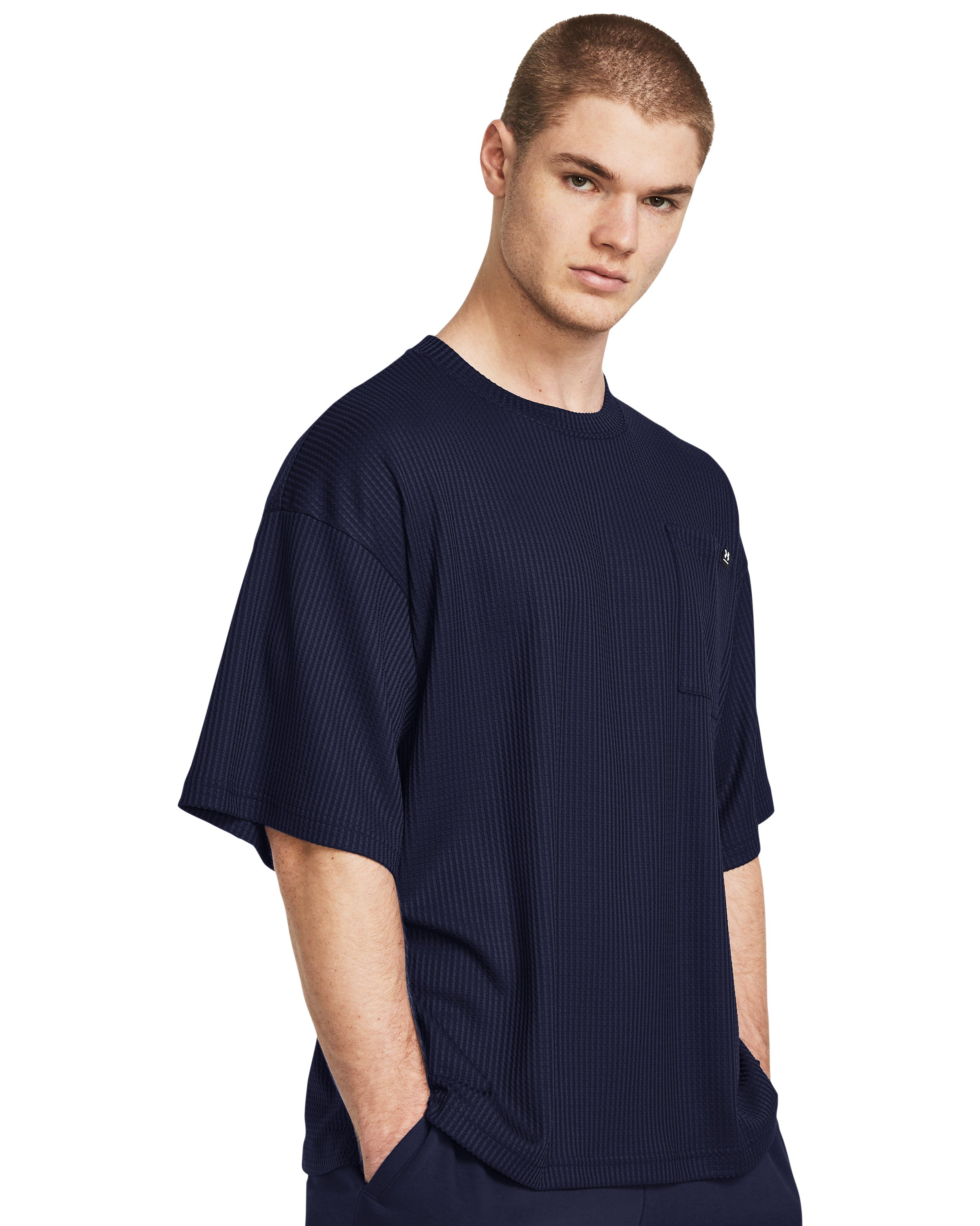 UA Rival Waffle Men's Crew 3