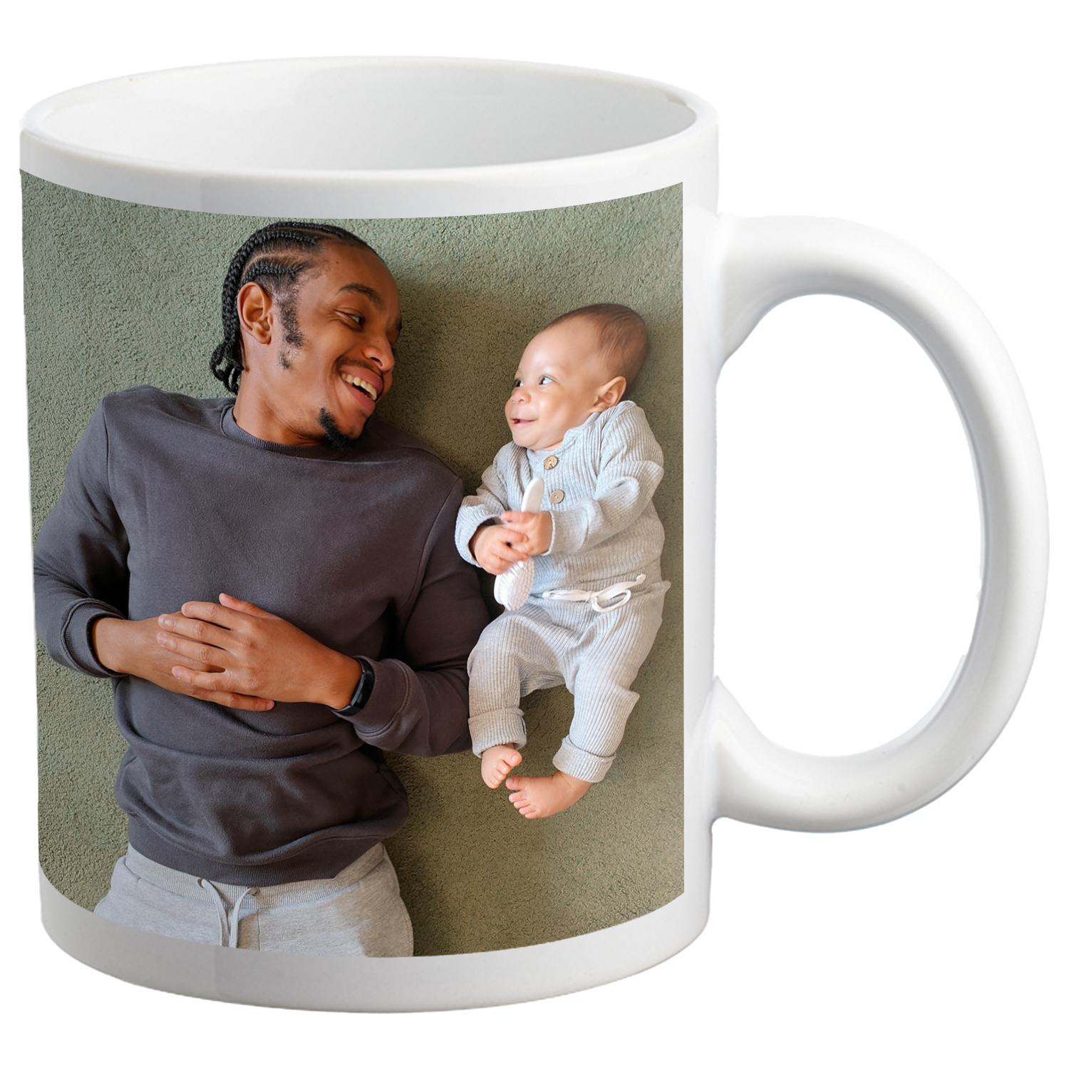 11 oz. Full Color Glossy Custom Photo Ceramic Mugs 1