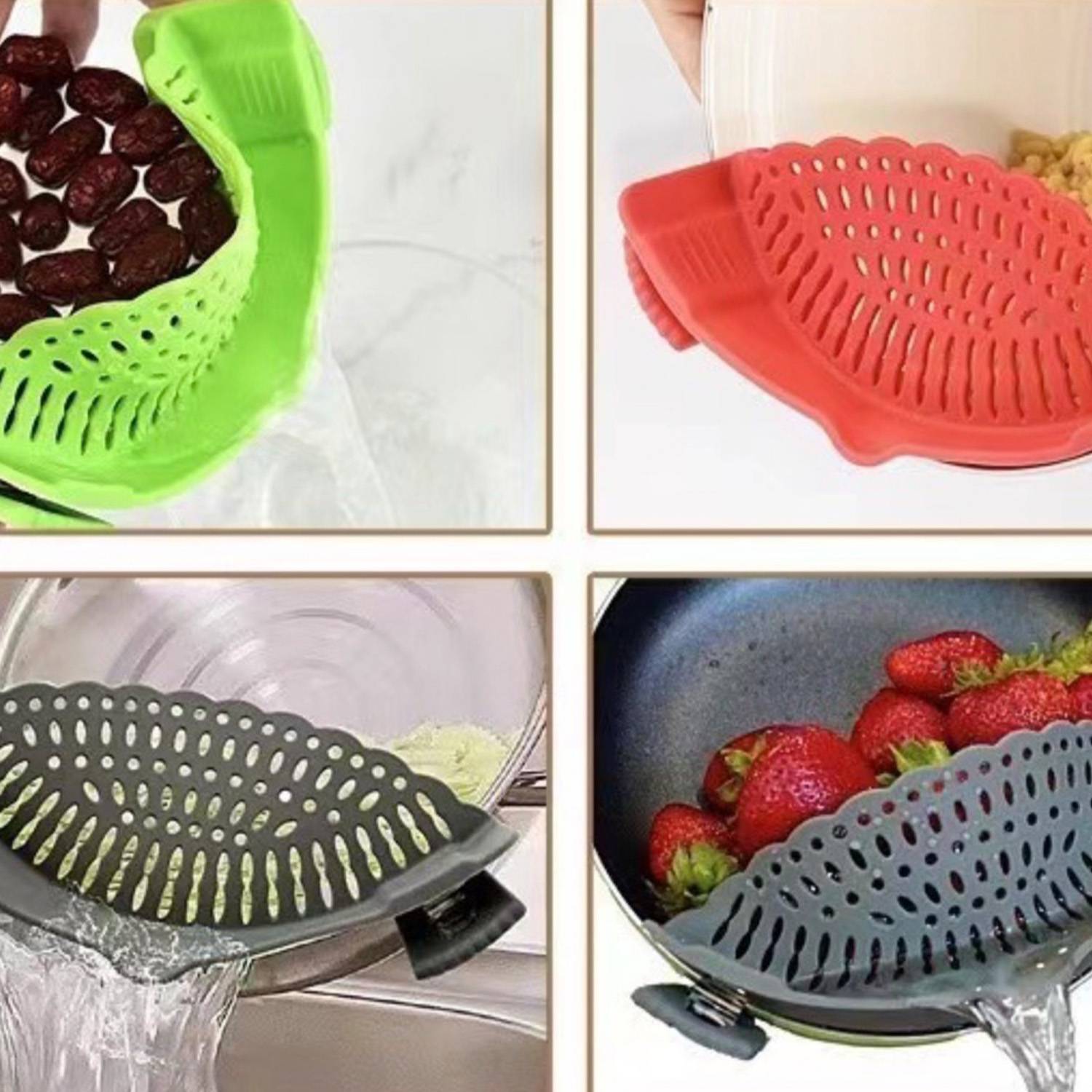 Silicone Strainer Vegetable and fruit water filter 8