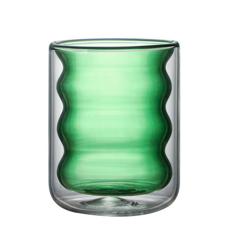 Double Spiral Glass Cup 3