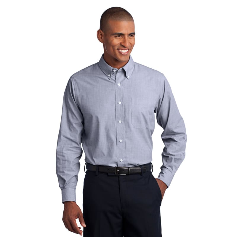 Port Authority Crosshatch Easy Care Shirt. 30