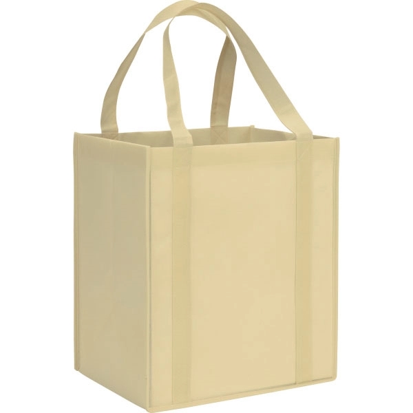 Large Non-Woven Grocery Tote Bags - 13W x 10 x 15H 10