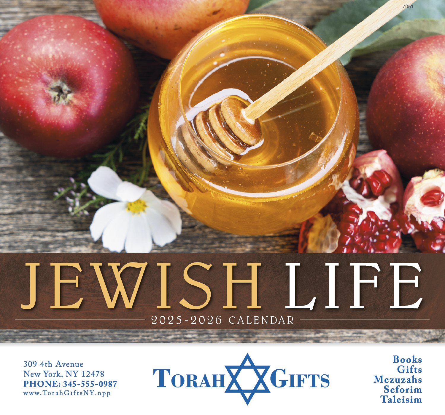 Good Value™ Jewish Life - Stapled Calendar 15