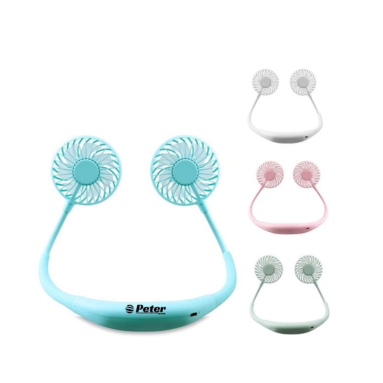 Hand Free Portable Neck Sports Fans 1
