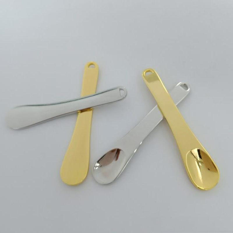 Mini Cosmetic Spatula Scoop Metal Spoon Tool 1