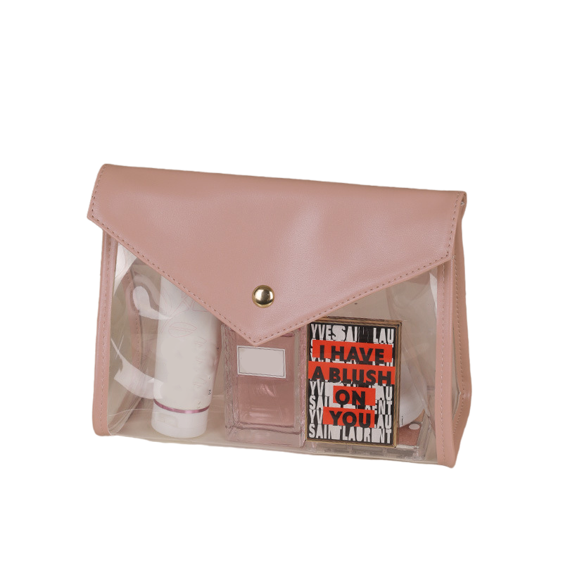 PVC Travel Makeup Organizer Pouch & Cosmetic Toiletry Bag 8