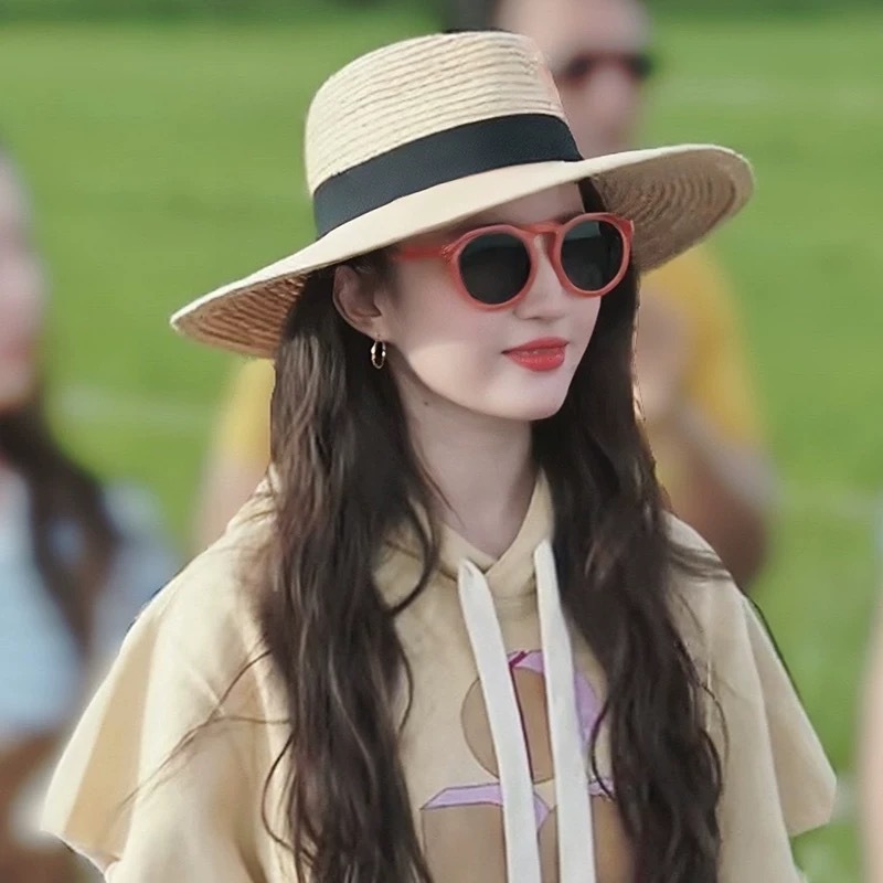 Sun Straw Fedora Beach Hat 4