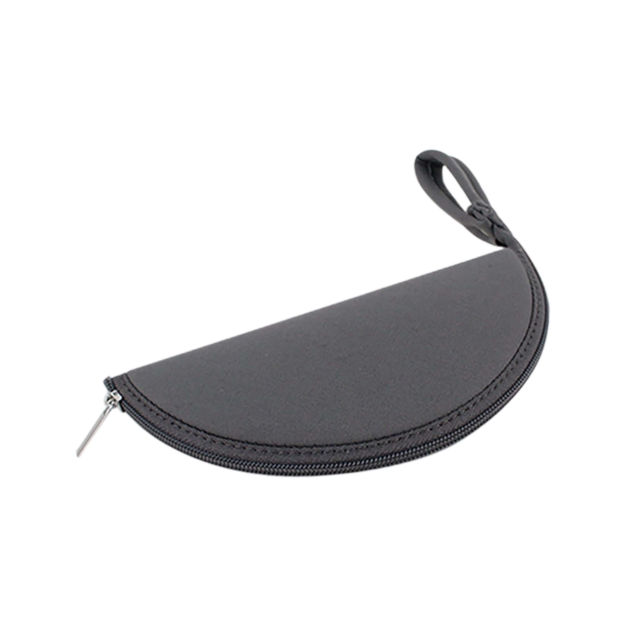 Zipper Mouse Storage Pouch With Mouse Pad Function 7.87" Diameter 5