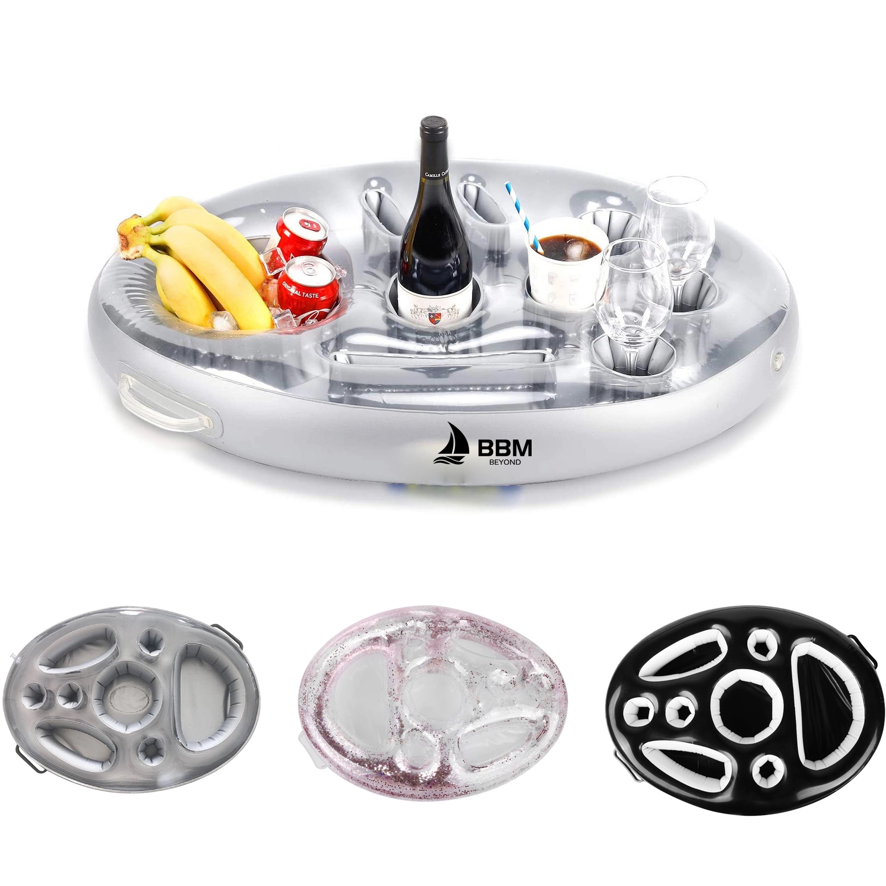 Inflatable PVC Drink Holder Tray 3