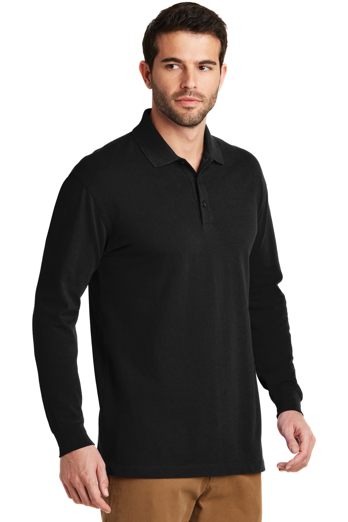 EZCotton Long Sleeve Polo