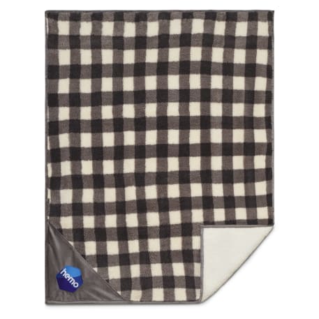 Field & Co.® Double Sided Plaid Sherpa Blanket 65
