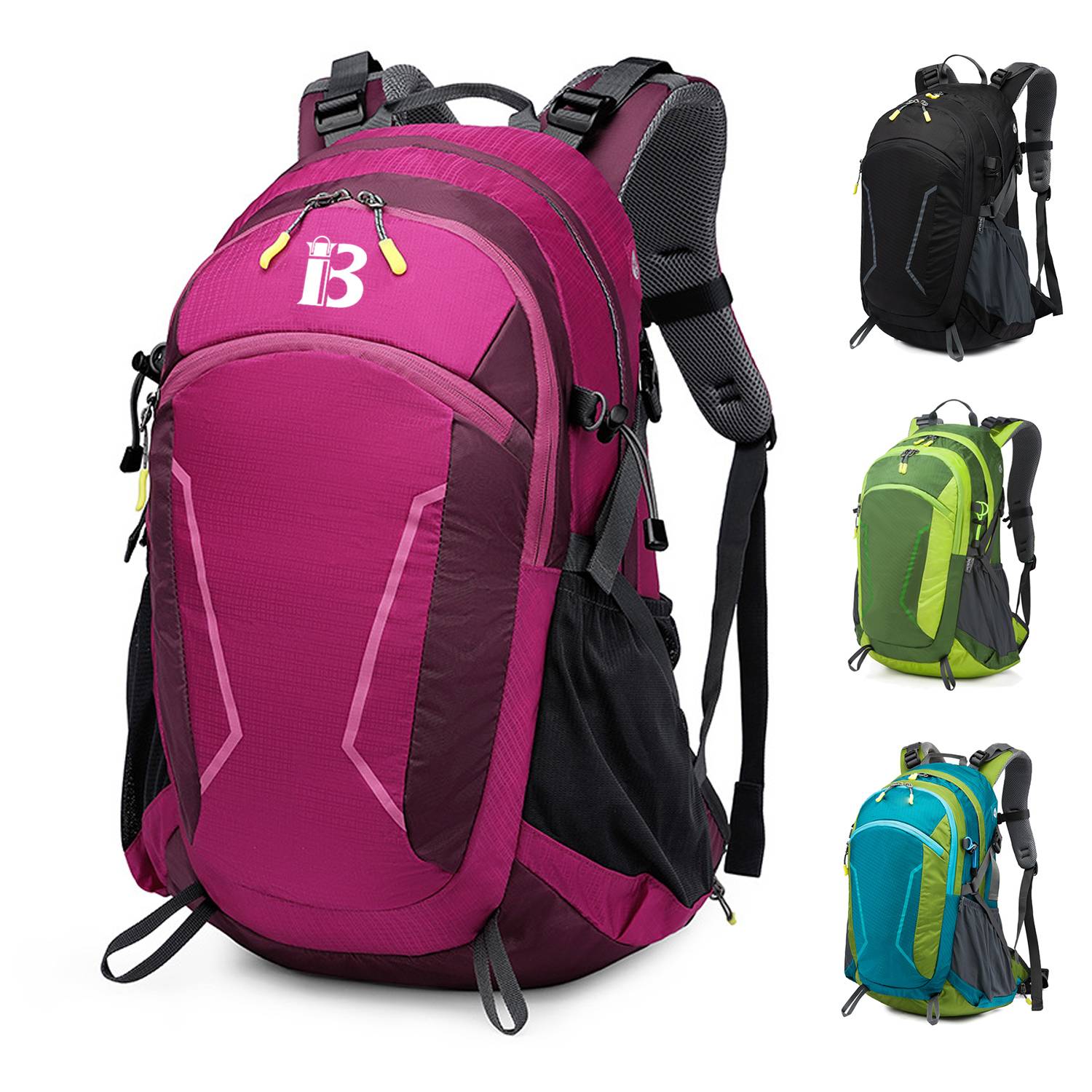 Anti-Theft Nylon 40L Waterproof Outdoor Backpack 2