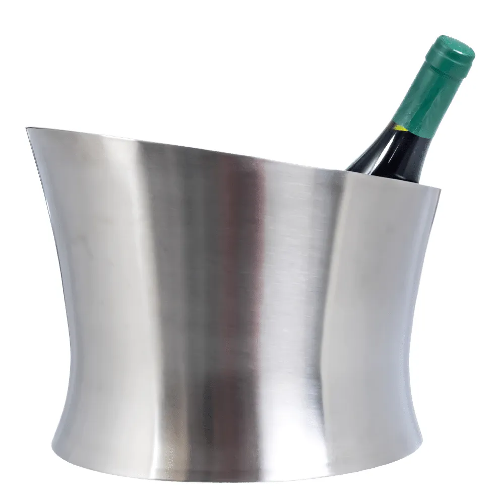 Insulated Double Wall Slant Ice Bucket 7