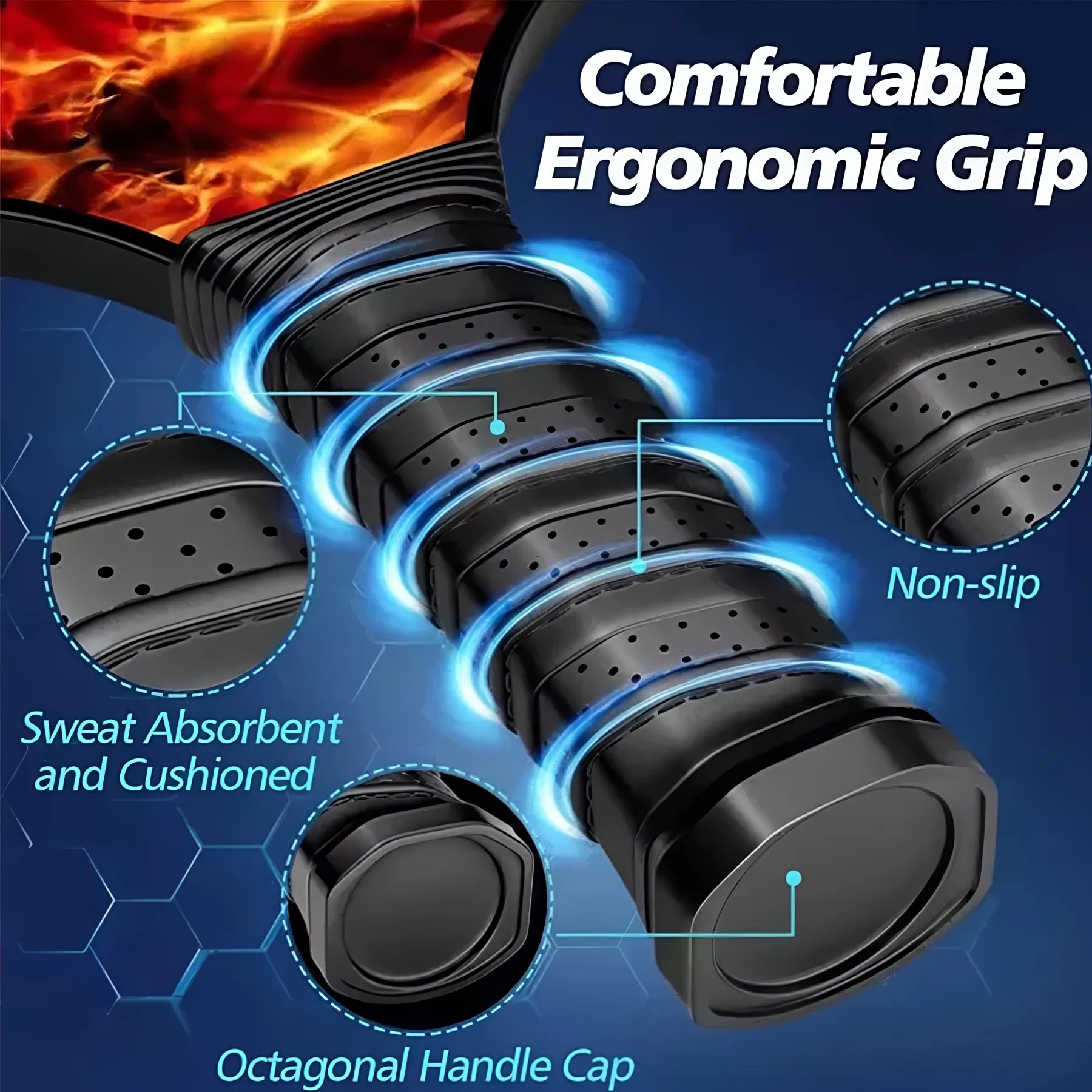 Carbon Fiber Pickleball Paddles Set 4