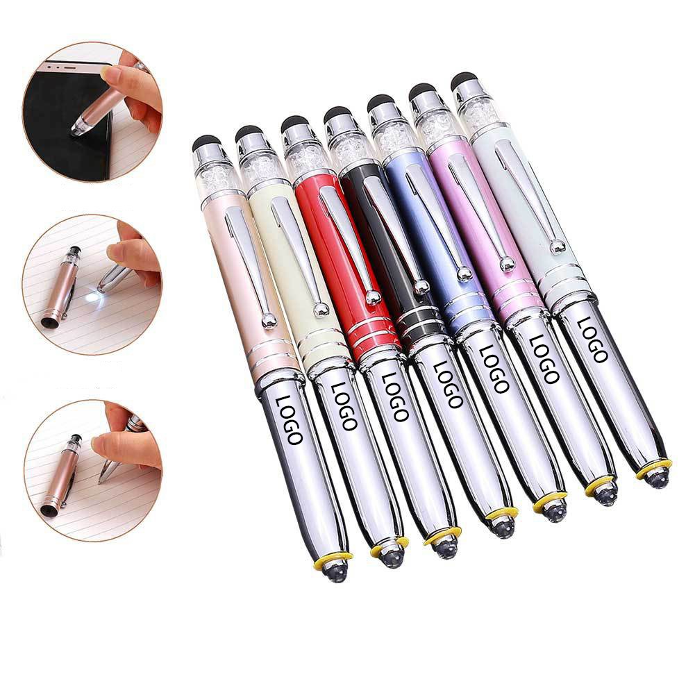 3 in 1 Stylus Ball Pen and LED Lights 4