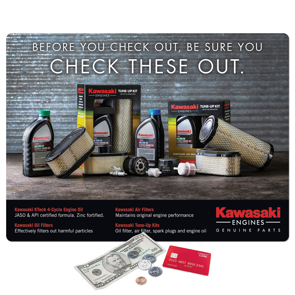 Vynex Peel&Place Ultra Thin removable/repositionable Counter Mat-14"x19"x.015"