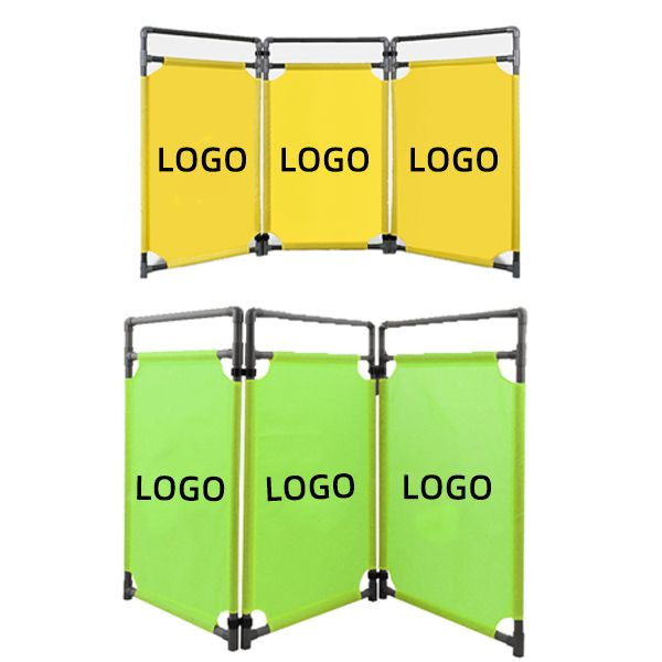 Portable Folding Plastic Cloth Barricade Barrier 2