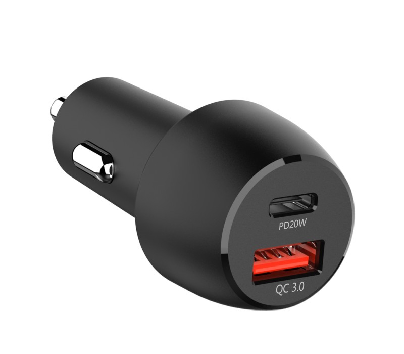 Dual USB Car Charger, 38W 3