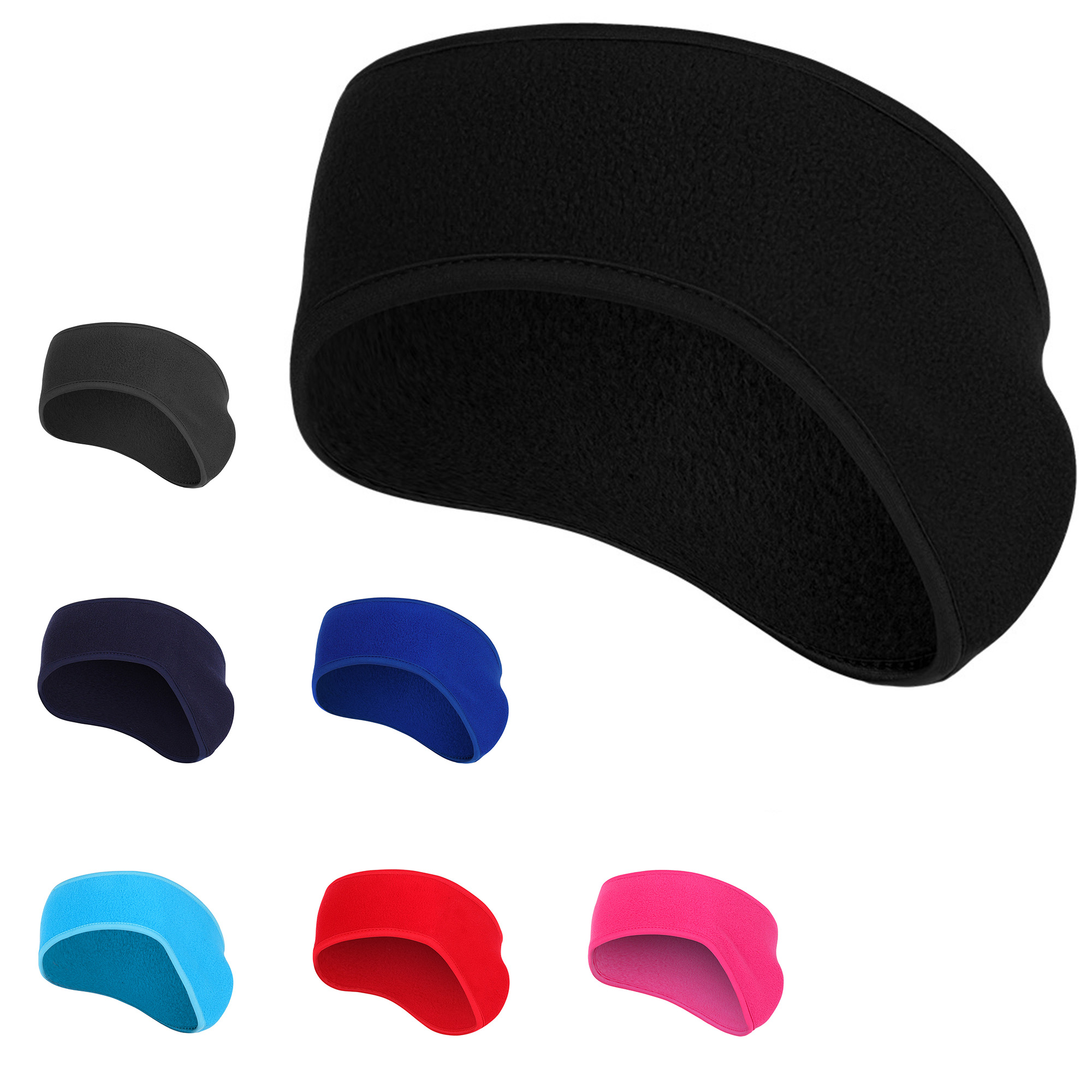 Winter Outdoor Sports Cycling Warm And Protective Fleece Headband 3